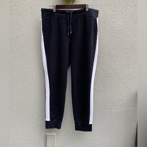 Ralph Lauren Black Side Stripe Women’s Track Pants/Joggers size large